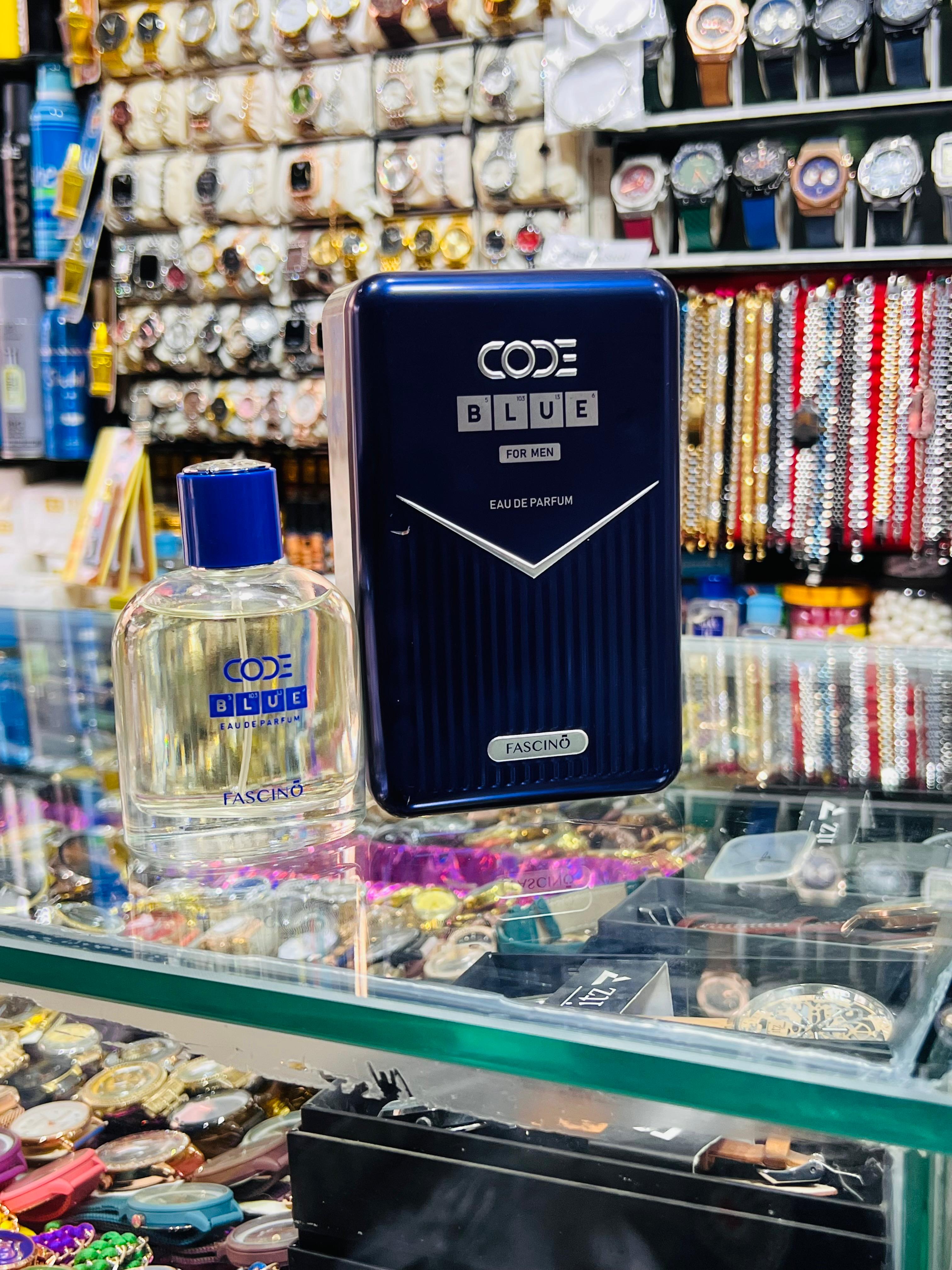 Fascino Code Blue Perfume (100ml)