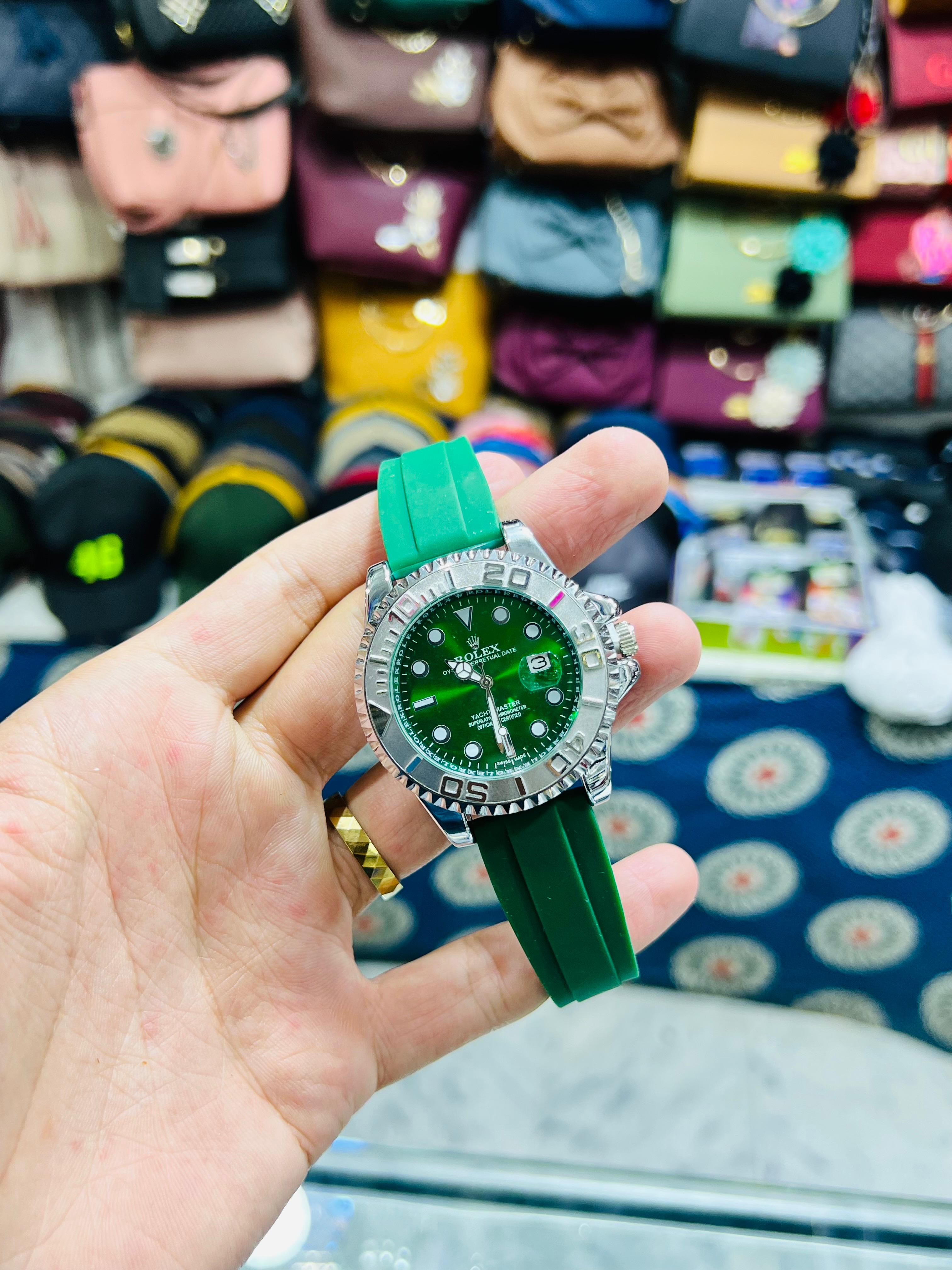 Rolex Yacht Master Swiss-Made Watch with Rotatable Bazel
